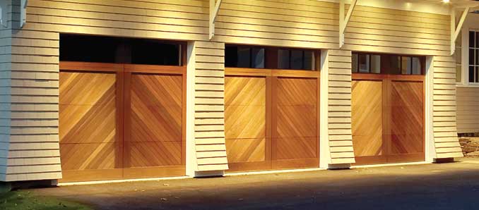 Custom Wood Garage Doors