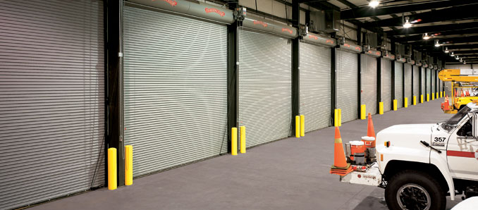 Commercial Rolling Steel Garage Doors